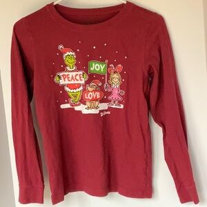 Life is Good Dr Seuss Peace Joy Love Grinch Cindy Lou Who and Max Shirt